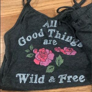 Women’s Lace Pajama Set